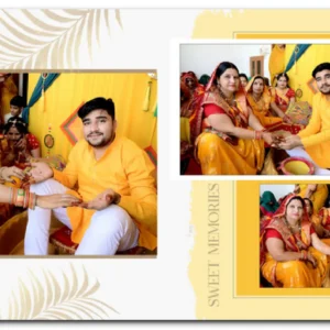 Wedding album psd design 12*36